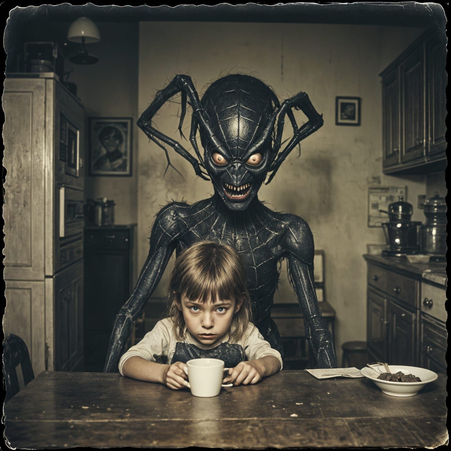 She Was Always Creeped Out Being In The Kitchen