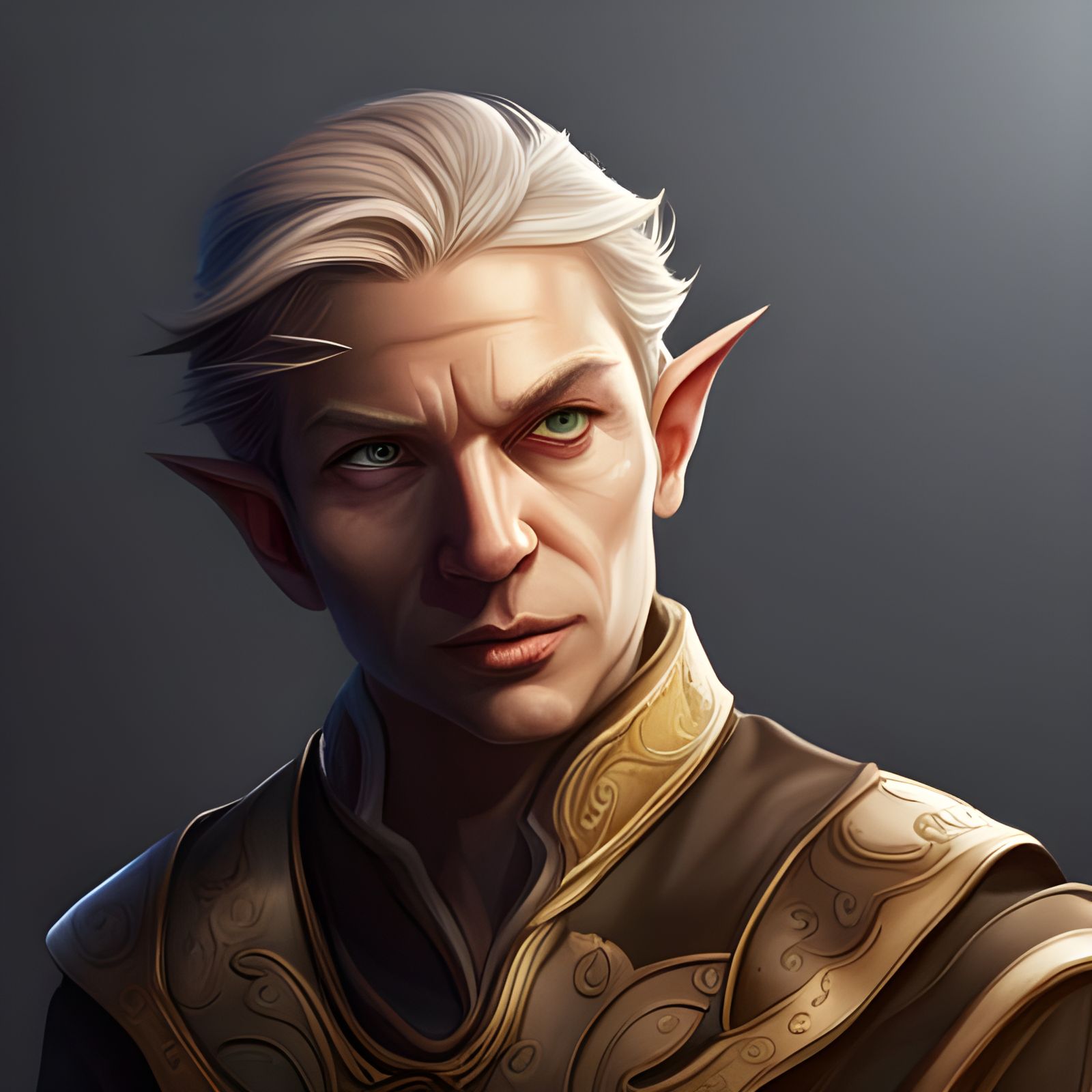 Elven magistrate - AI Generated Artwork - NightCafe Creator