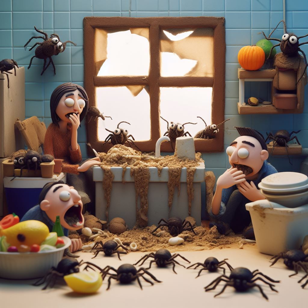 Kitchen nightmare, claymation style