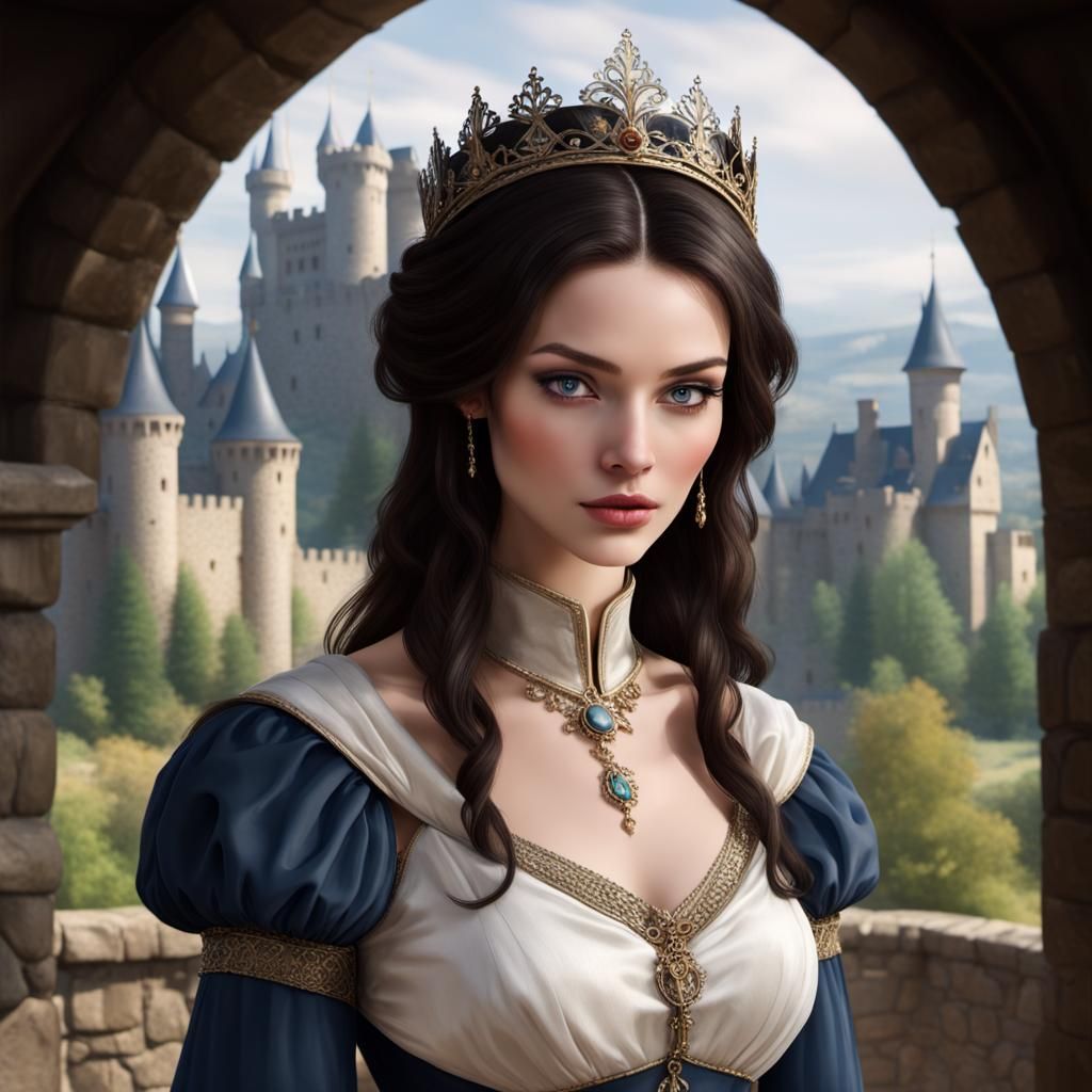 Lady Mireya a medieval Noblewoman. - AI Generated Artwork - NightCafe ...