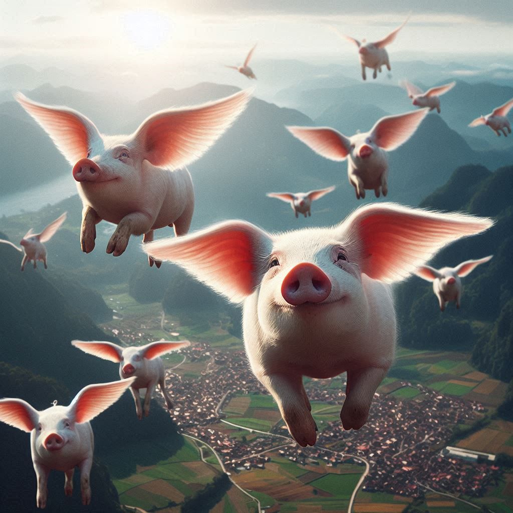 When Pigs Fly