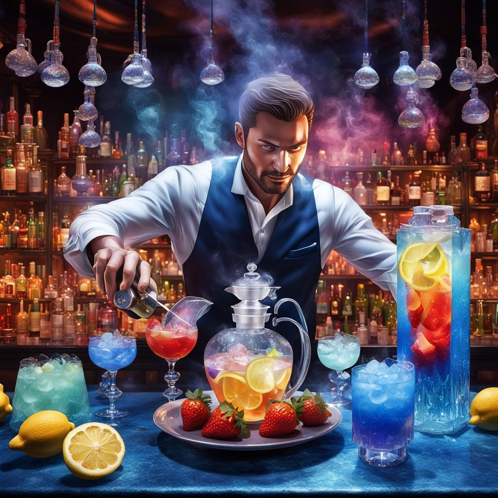Mixologist ~ Bartender   by @EvolvingSoul
