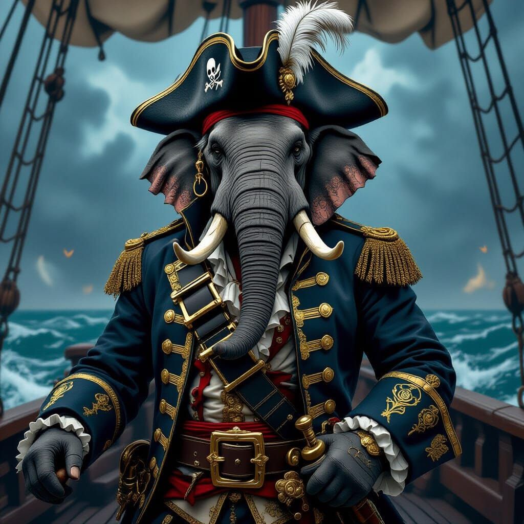 Captain Tusk  by @Eha