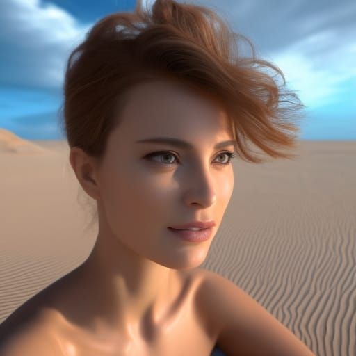 photorealistic  beautiful woman 