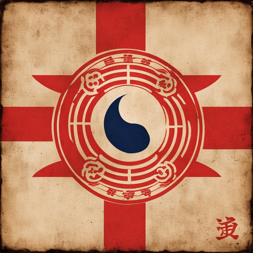 the old japanese flag