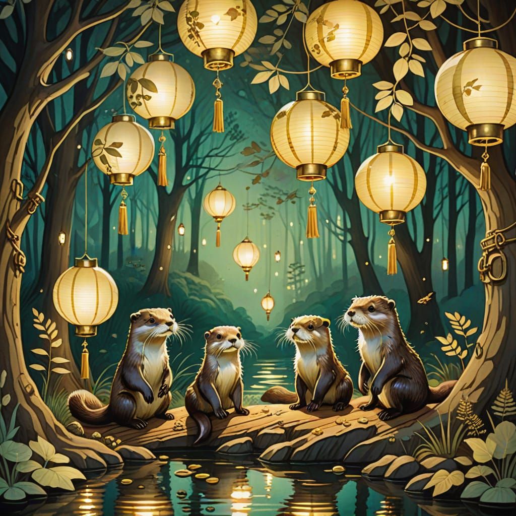 Lanterns  by @Charley