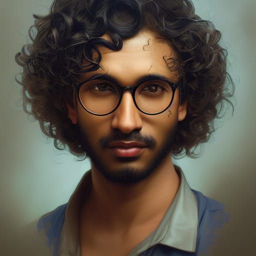 The genius Face - AI Generated Artwork - NightCafe Creator