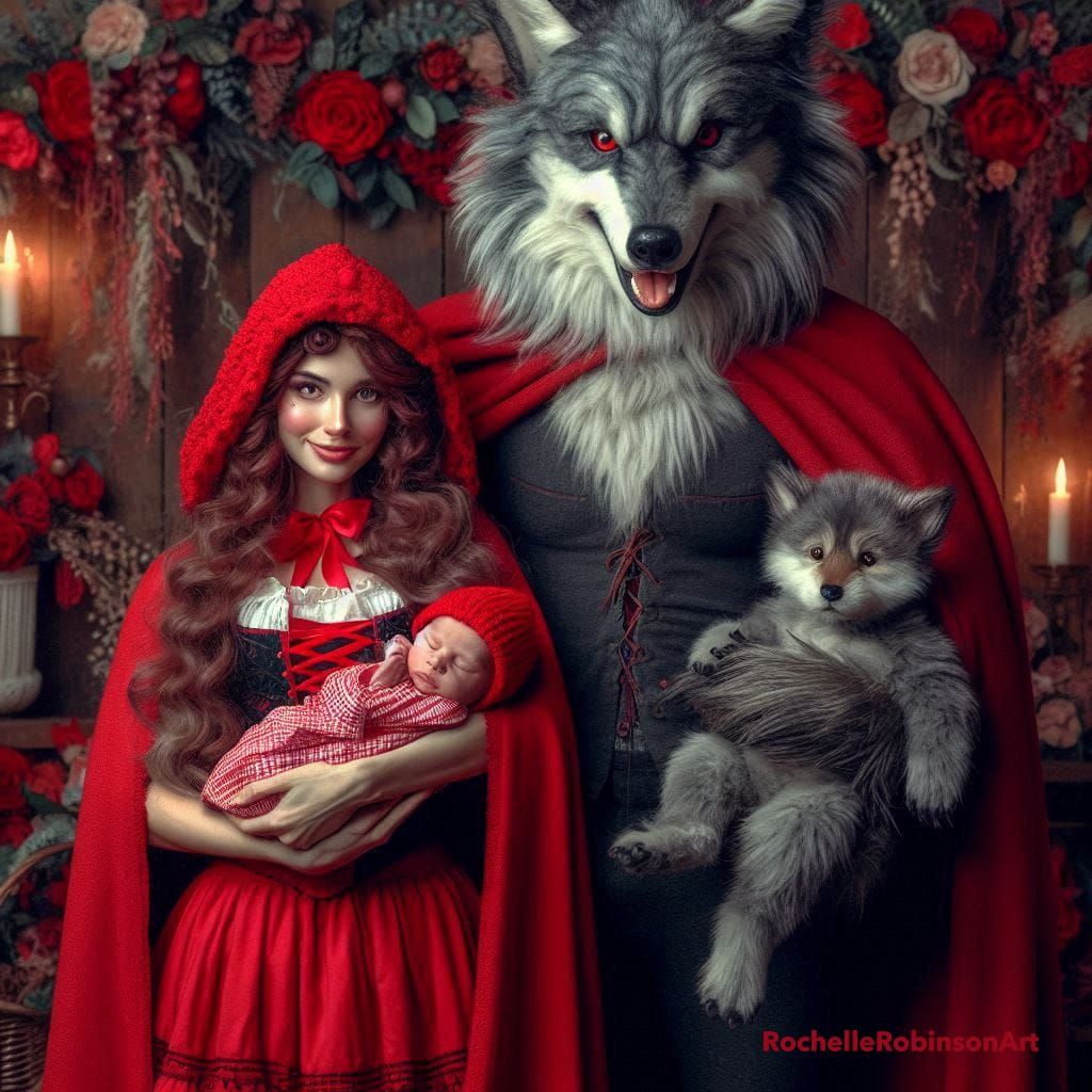Red Riding Hood - Family Photo
