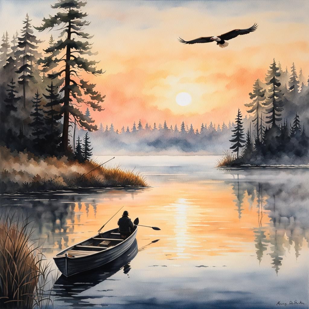 Fishing at Dawn