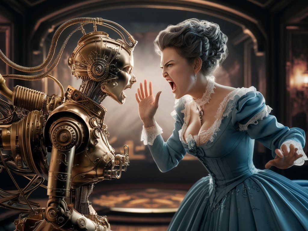 How many times have I told you it's FIVE fingers!!? Not six,...