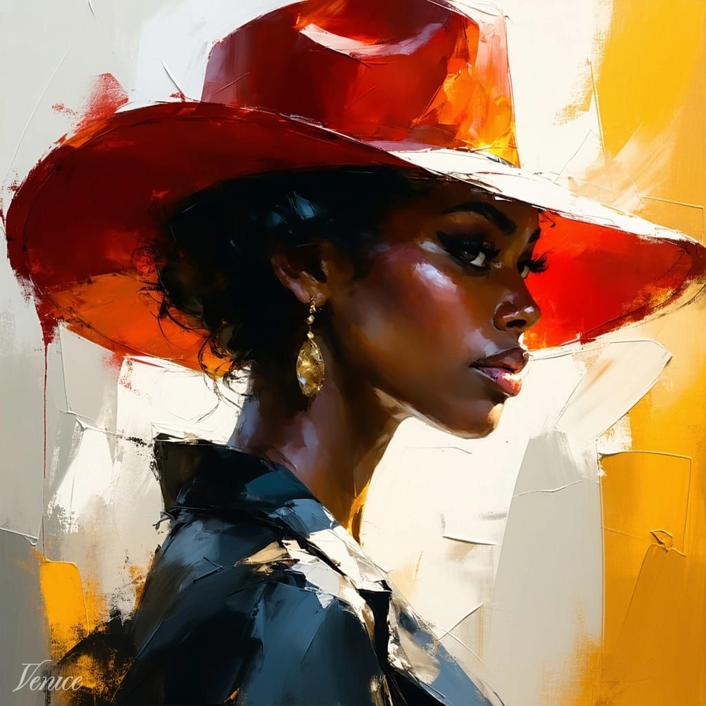 The Elegance of an African American Woman