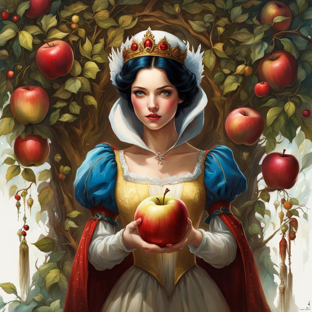 Snow White 2024 series (20) AI Generated Artwork NightCafe Creator