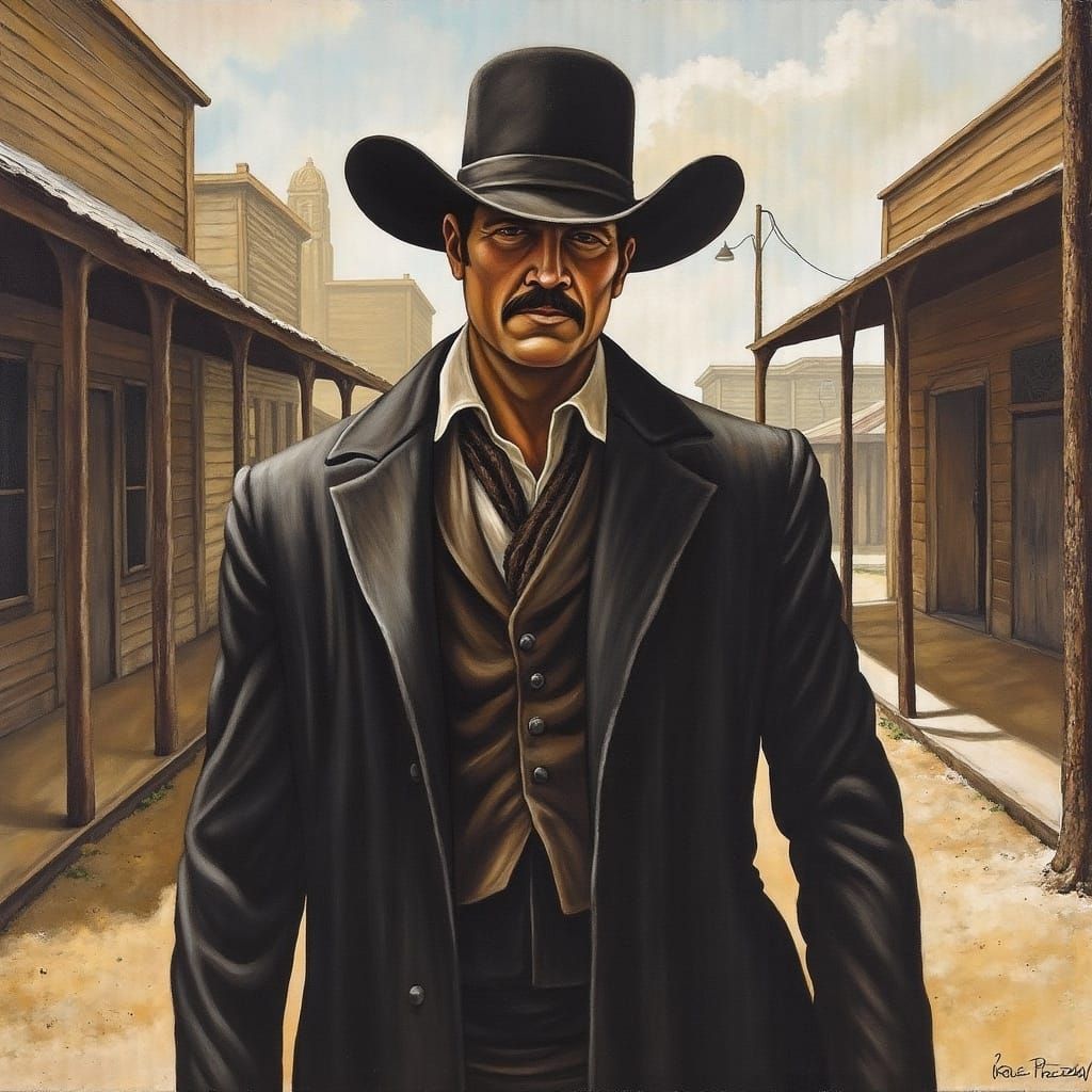 <lora:mARVELOUS mODEL:1.0>
Val Kilmer as Doc Holliday in wes...