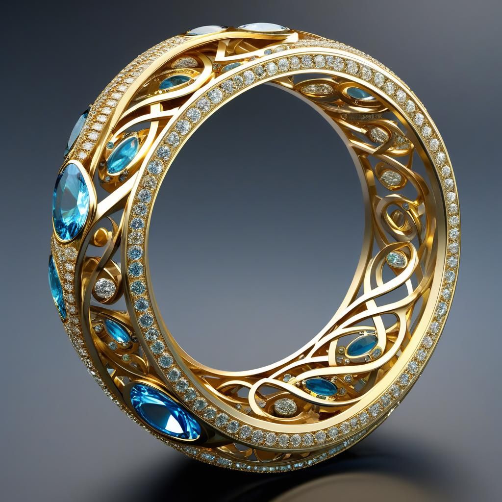 Möbius Ring - AI Generated Artwork - NightCafe Creator