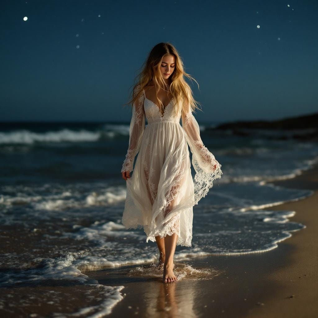 Night walk  by @Jupiter 