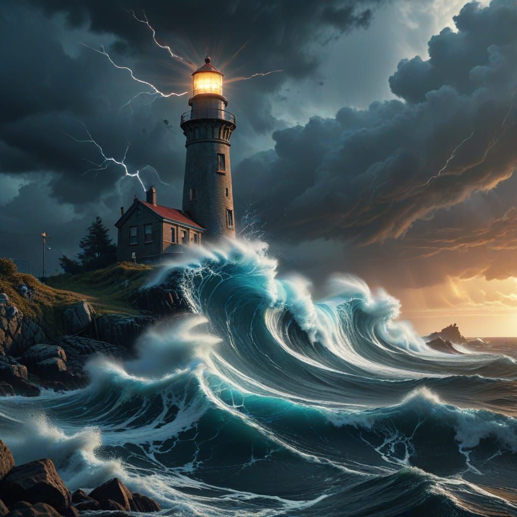 The Perfect Storm   by @Mauve Marauder