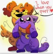 Catnap and Dogday loving  each other.