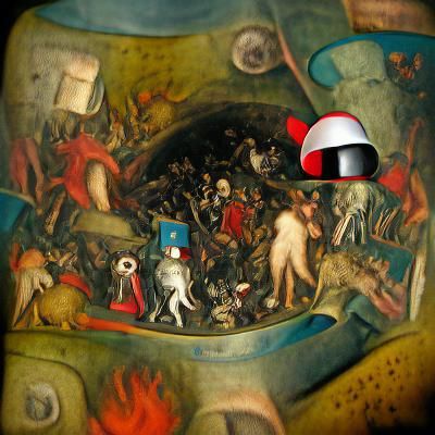 Where’s Waldo Dante’s inferno bosch