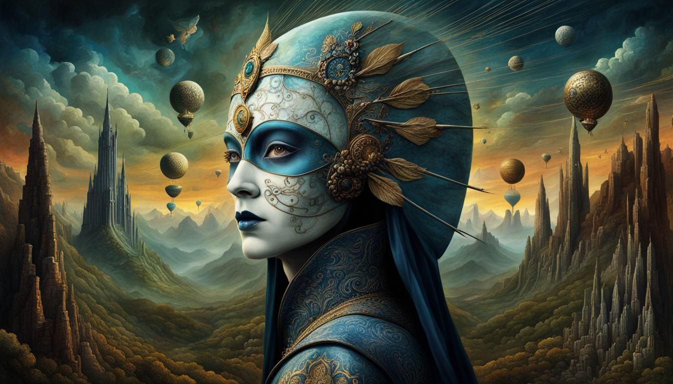 She's mystery  by @Crystalline