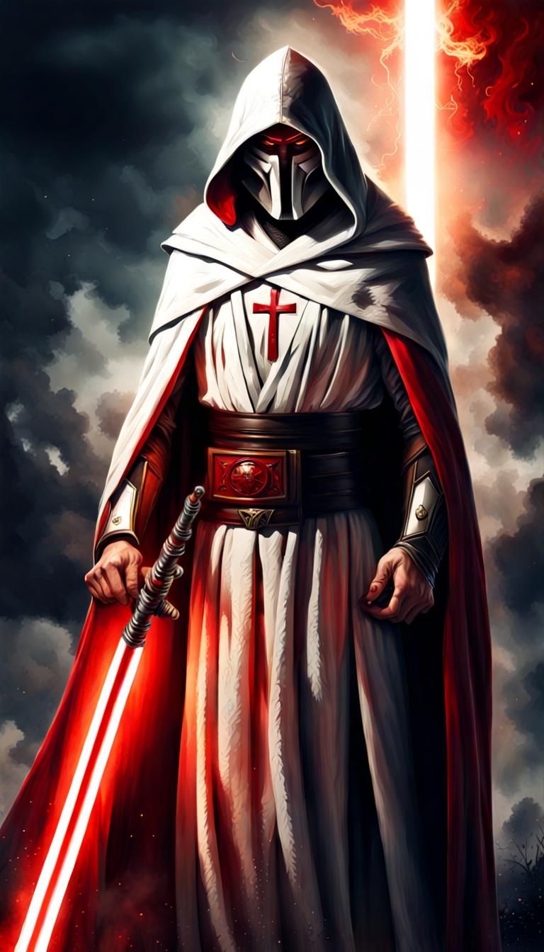 Jedi Knight Templar - AI Generated Artwork - NightCafe Creator