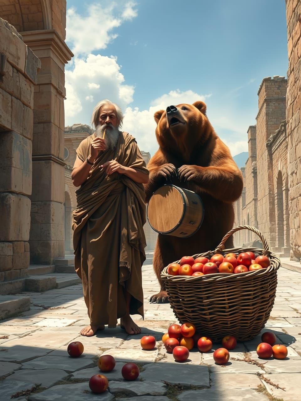 Today we sing for apples!