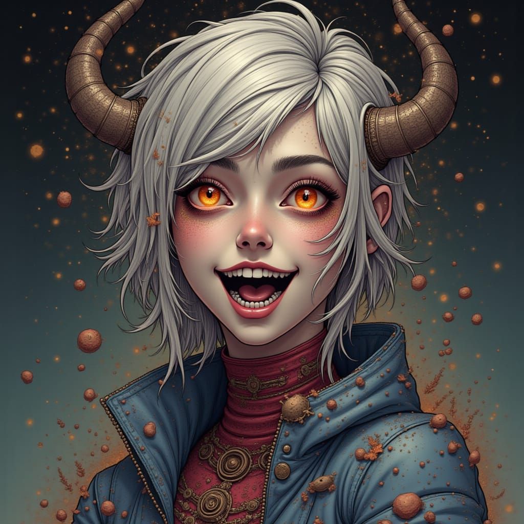 <lora:Cosmic Static:1.0>