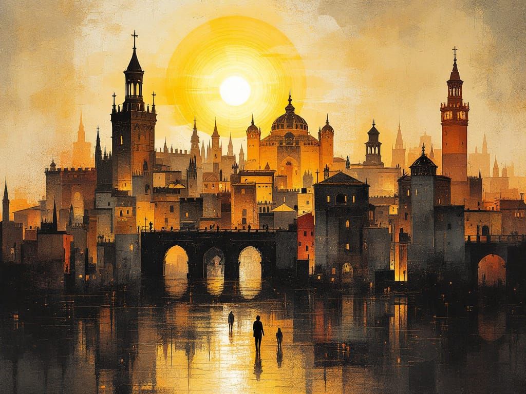 Beneath the Amber Dawn