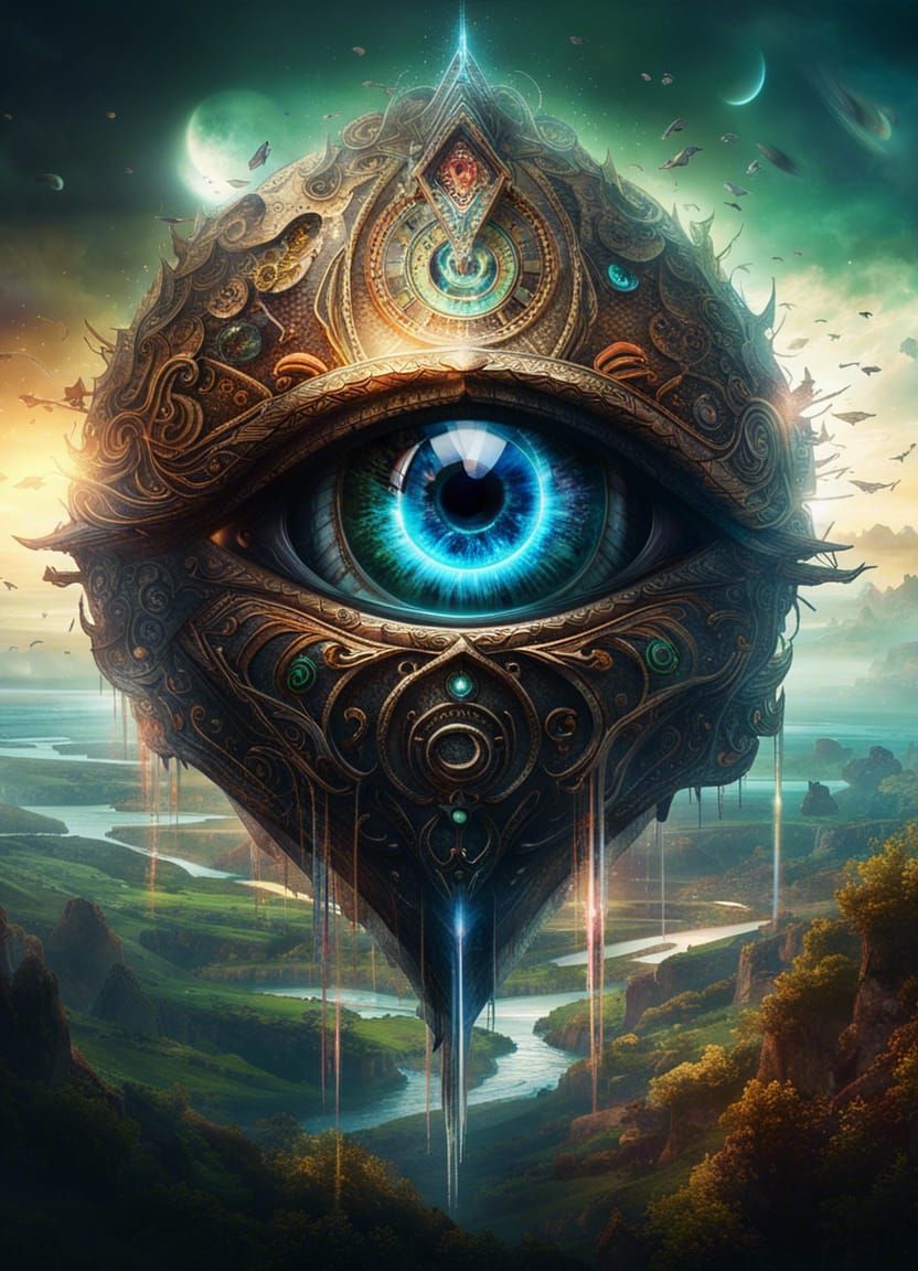 Eye of fade - AI Generated Artwork - NightCafe Creator