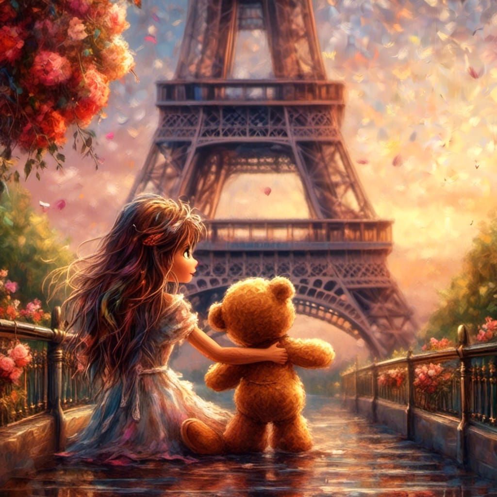 Showing my teddy the world