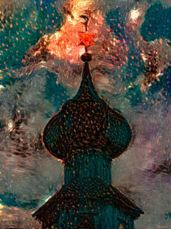 The steeple