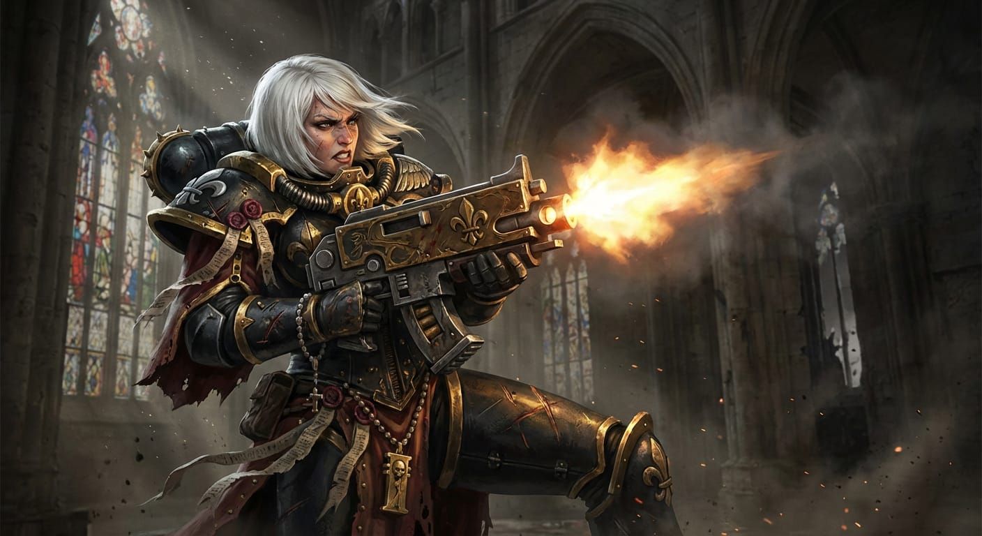 Adepta Sororitas (Sister of Battle)