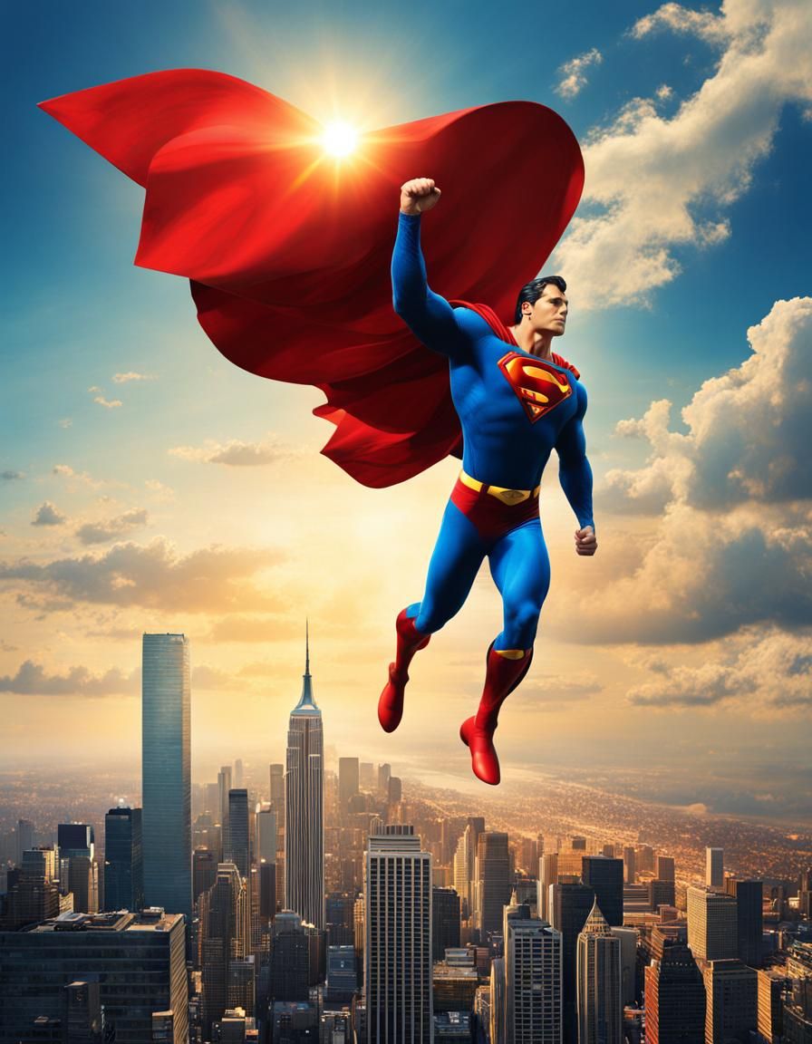 Rocket:: red::yellow and Blue::superman symbol ::gigantic::c...