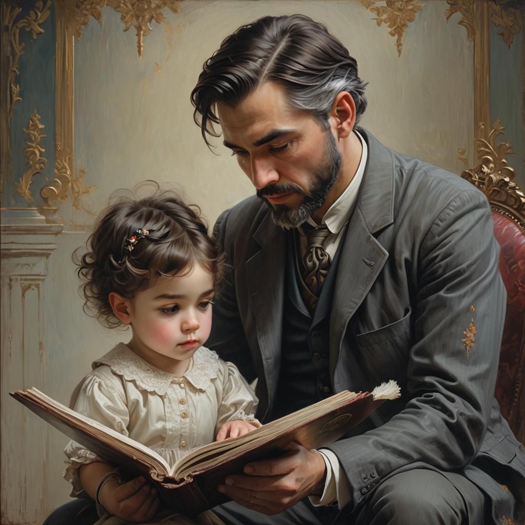 Teaching to Read  by @Seivitae