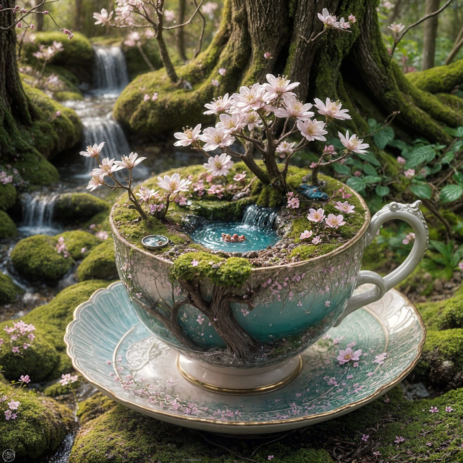 Cherry blossom world  by @Billybob Thornton