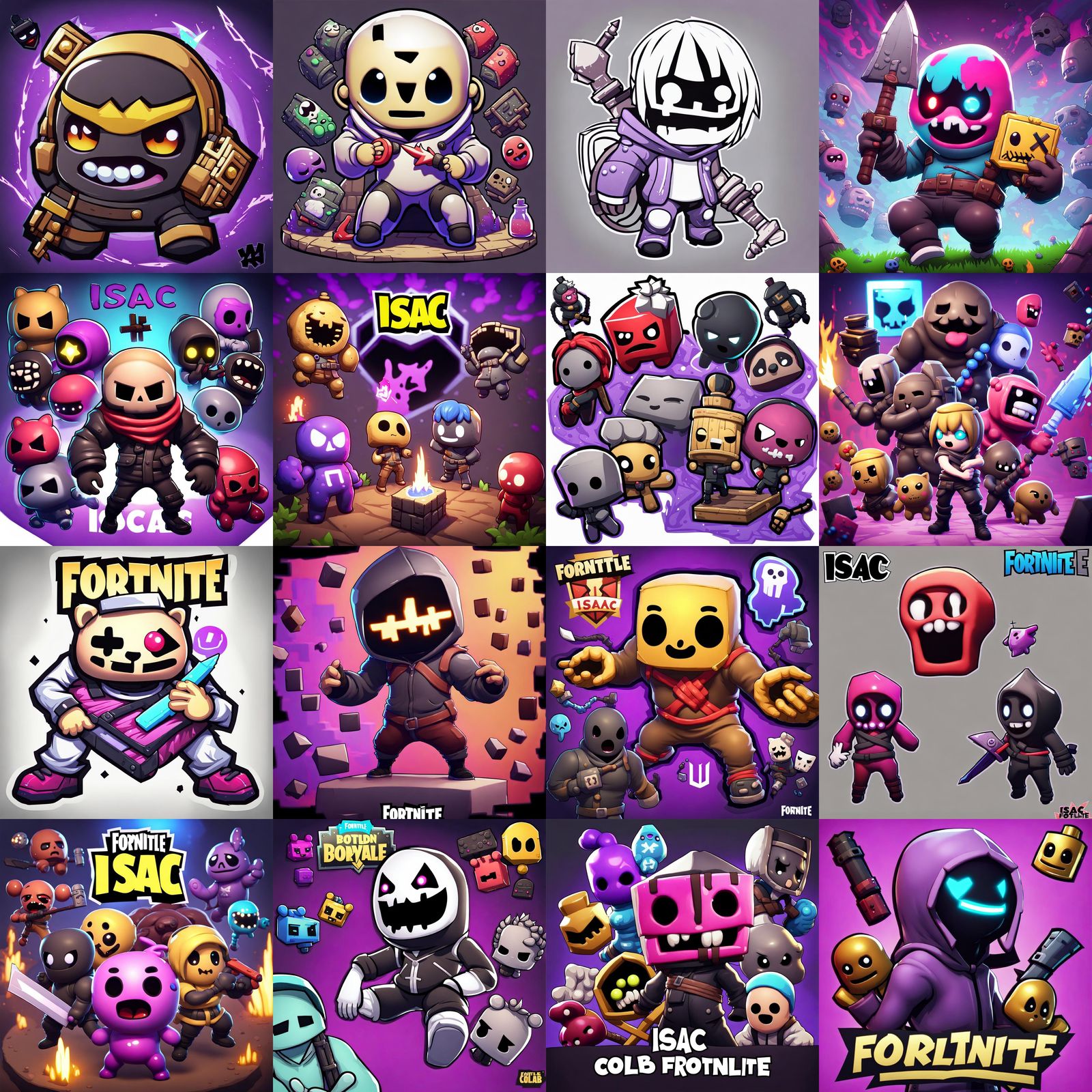 BINDING OF ISAC FORTNITE COLAB