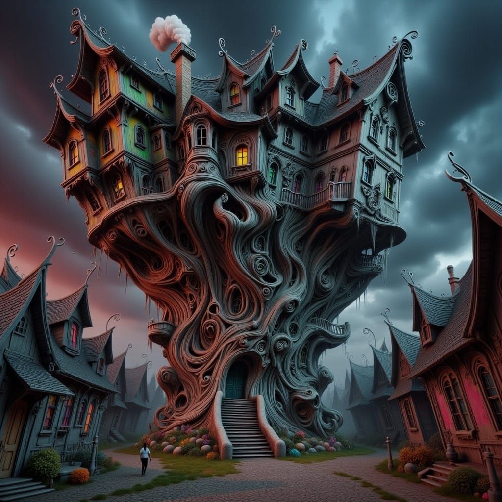 testing <lora:-Wonky Houses-:1.0> 