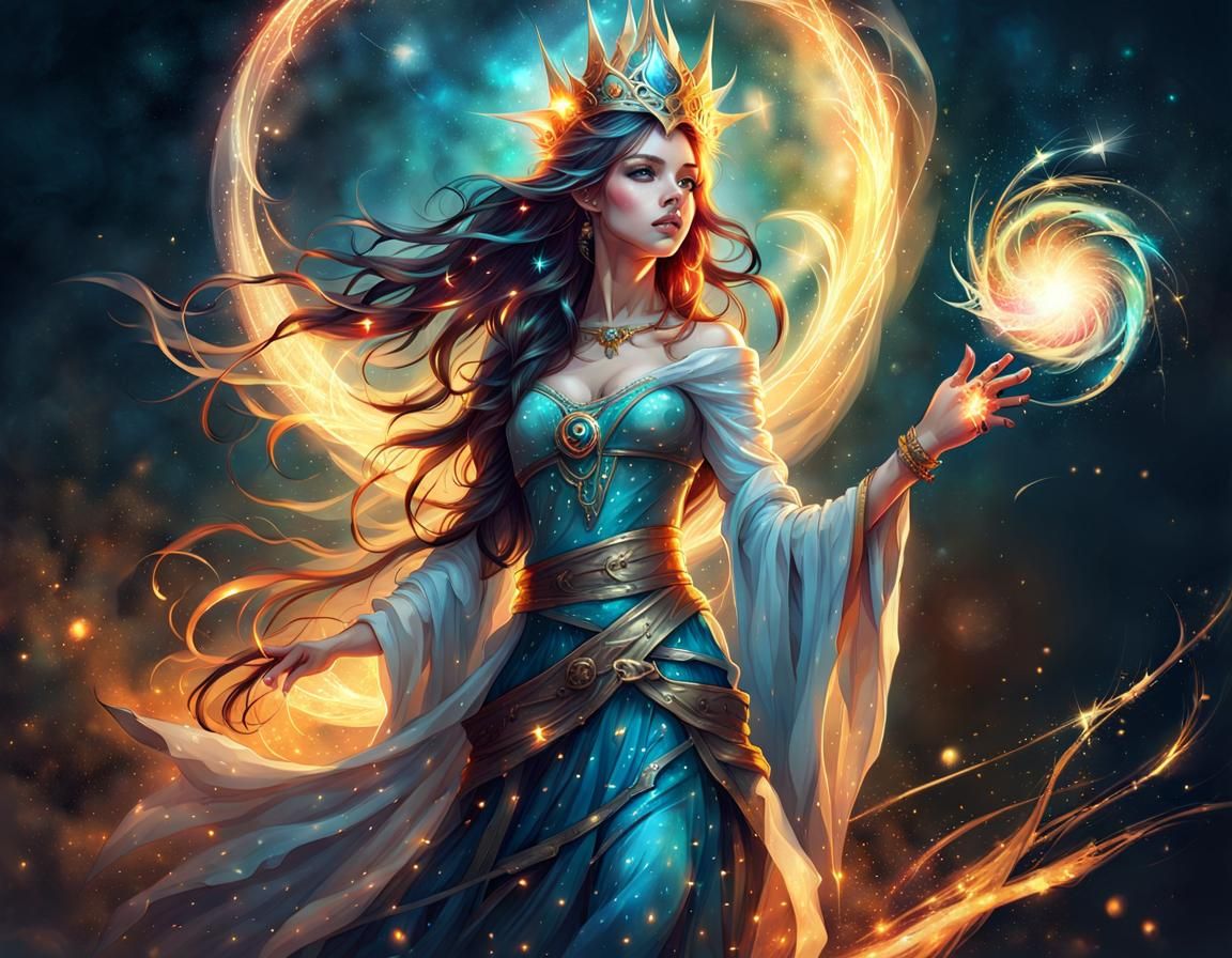 Wizard Queen - AI Generated Artwork - NightCafe Creator