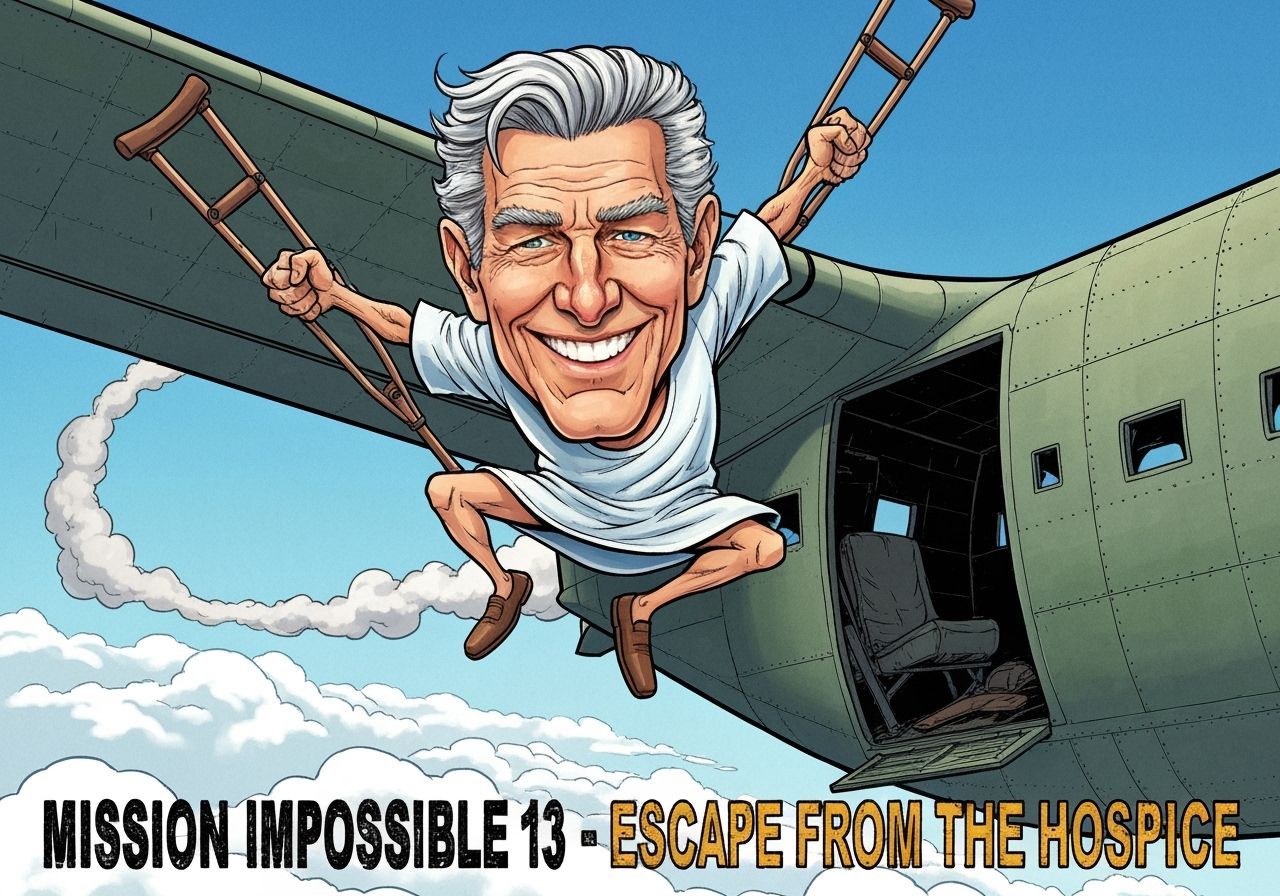 Tom Cruise - He's Unstoppable!  by @Shibas Rule