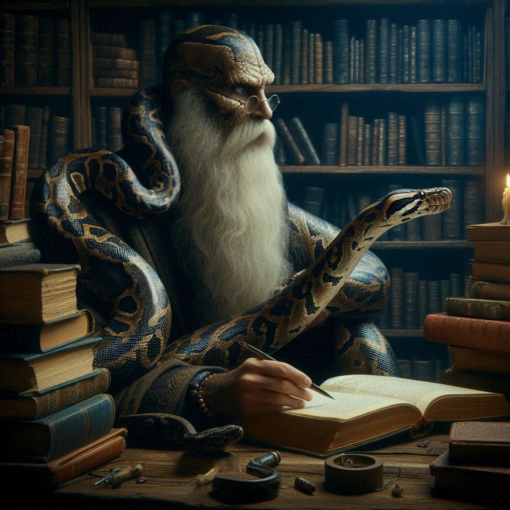 Snake Librarian.
