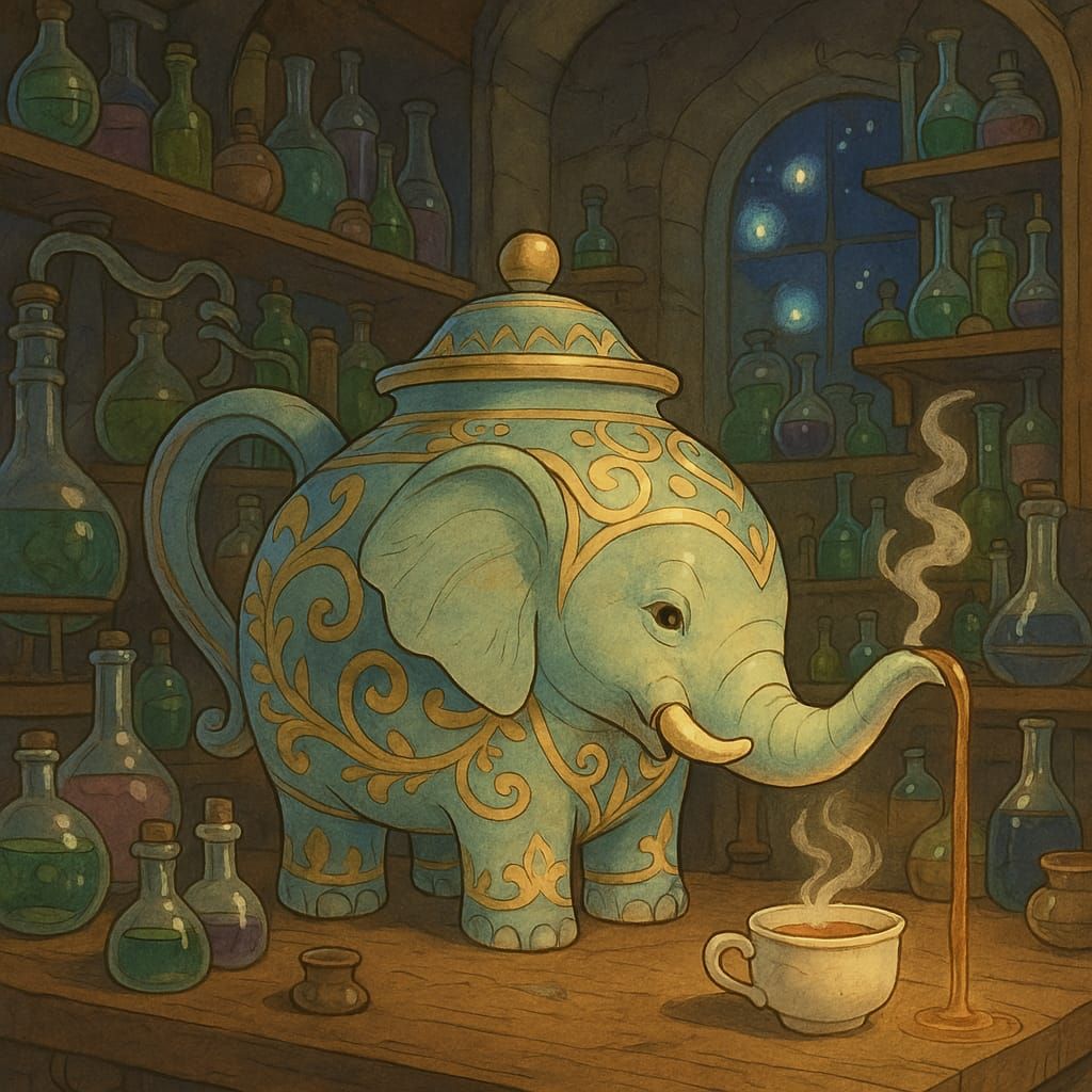 Elephant - Teapot