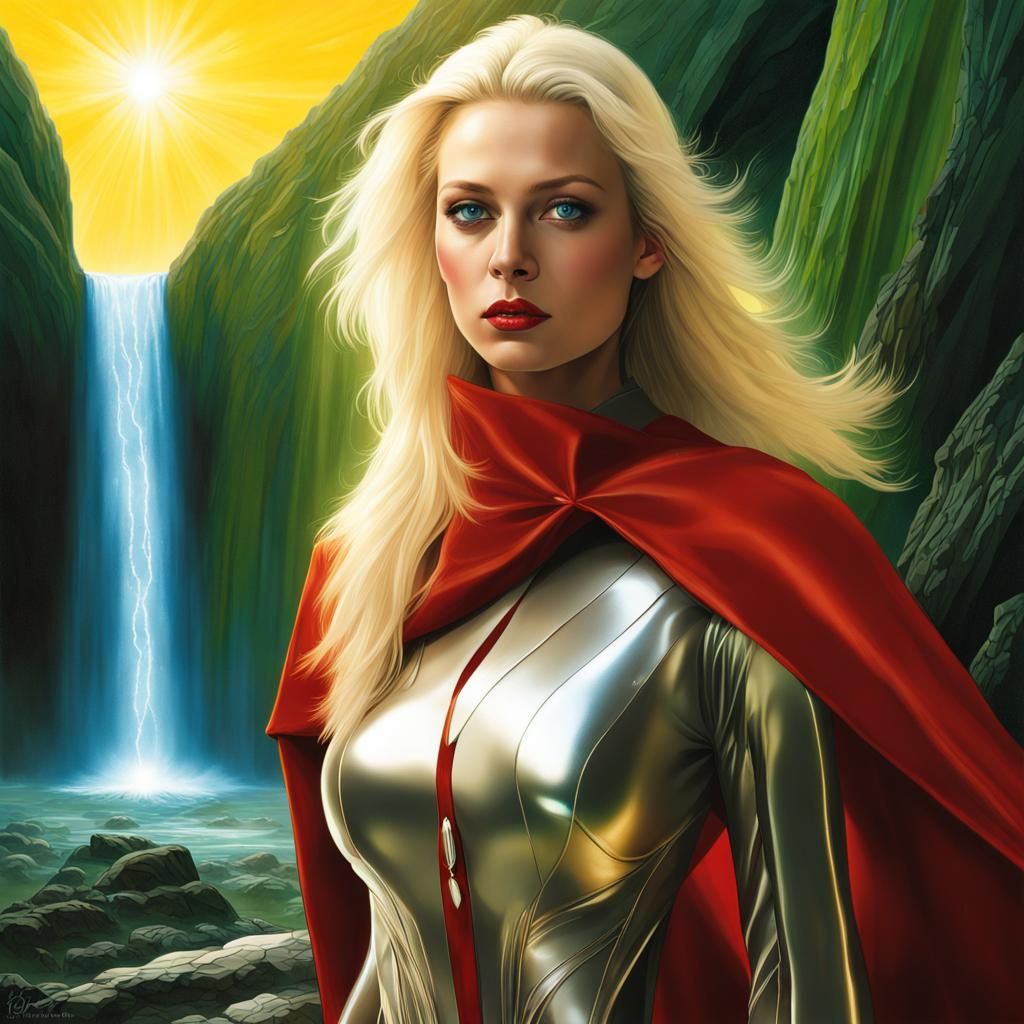 A ray of sunshine in the corner of the sky. Shining on a beautiful