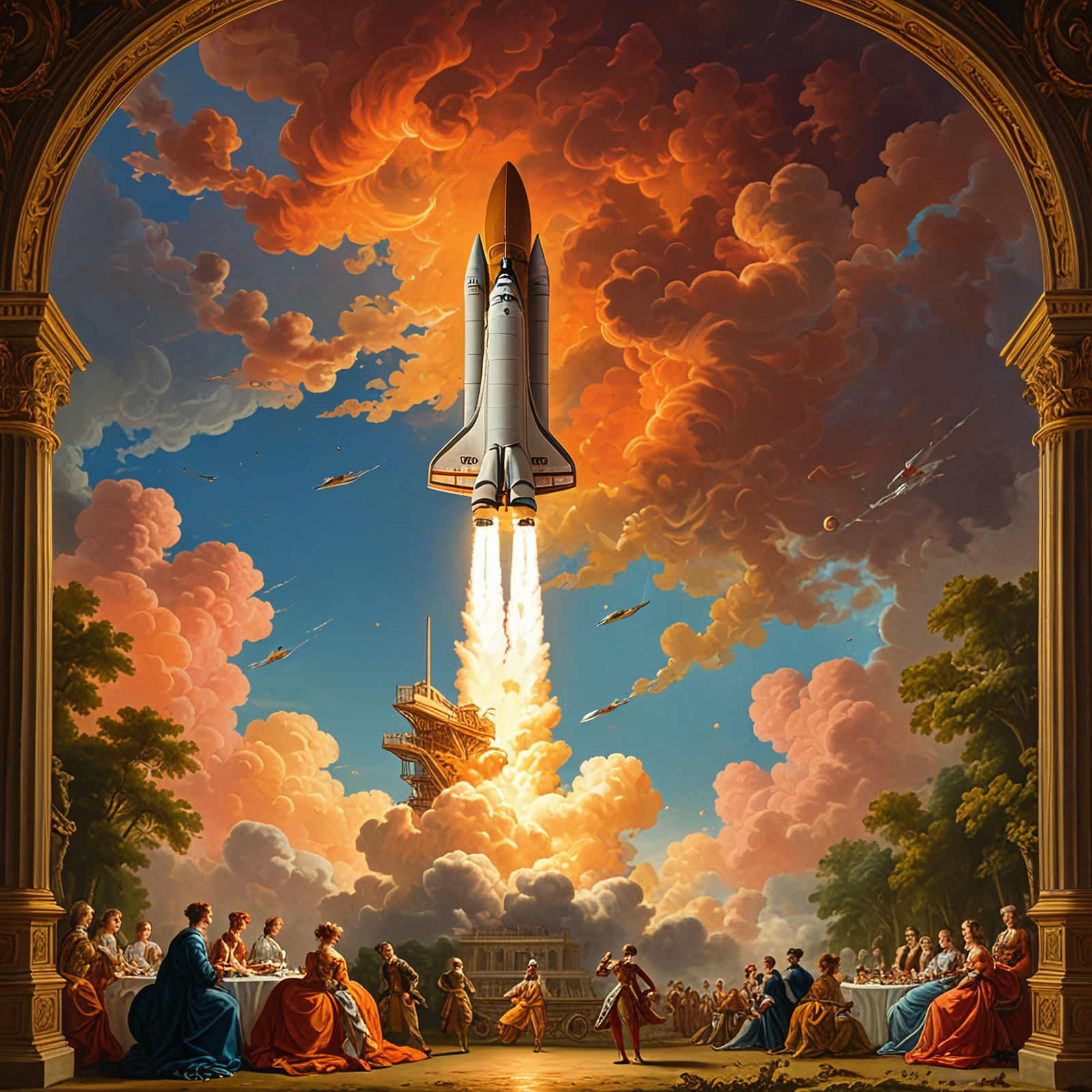 Fragonard meets NASA