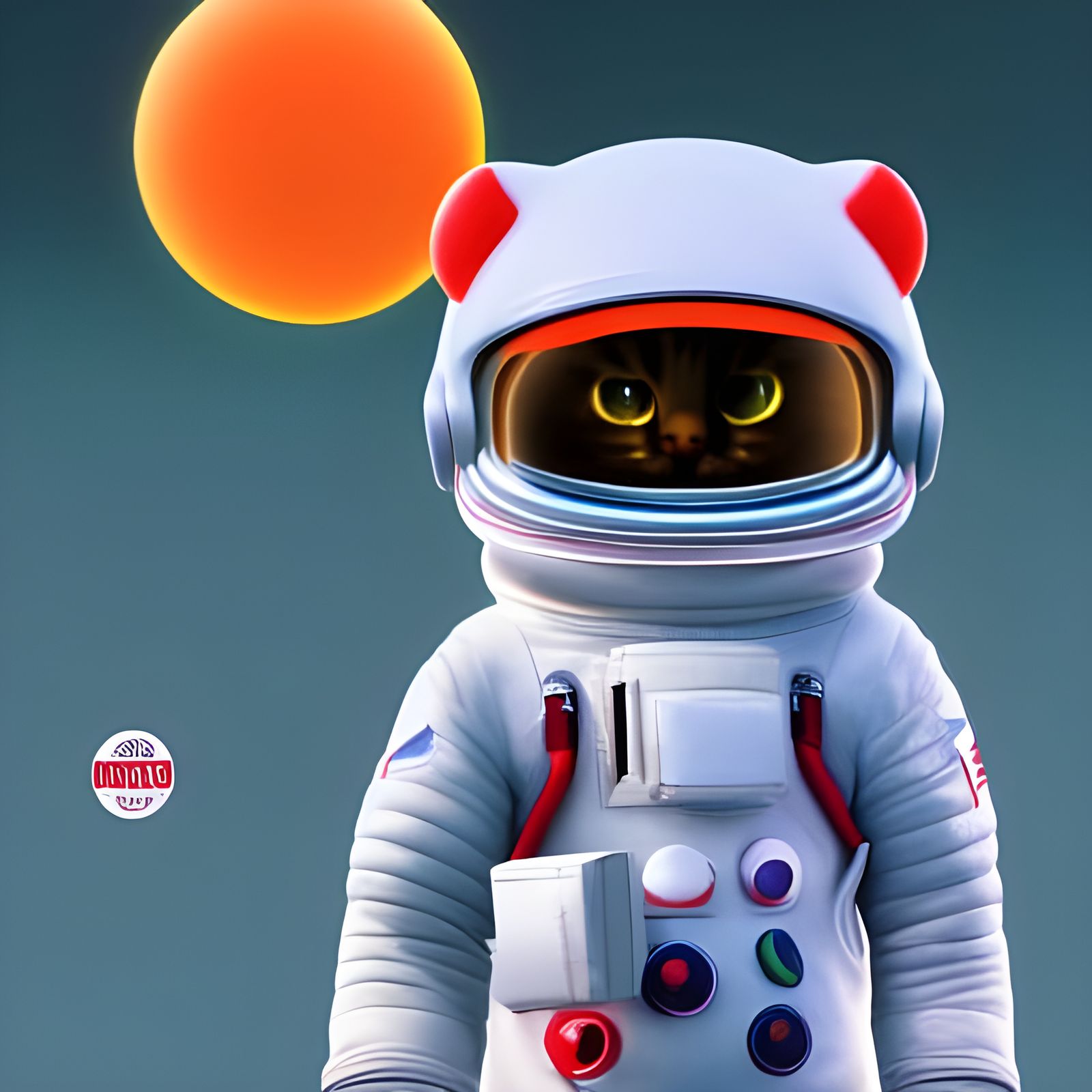 Astronaut Kitten