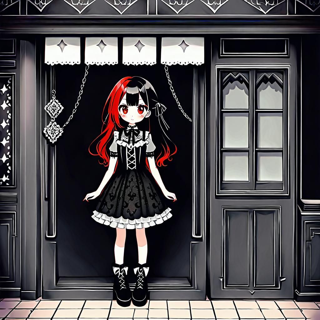 Cute Gothic Girl