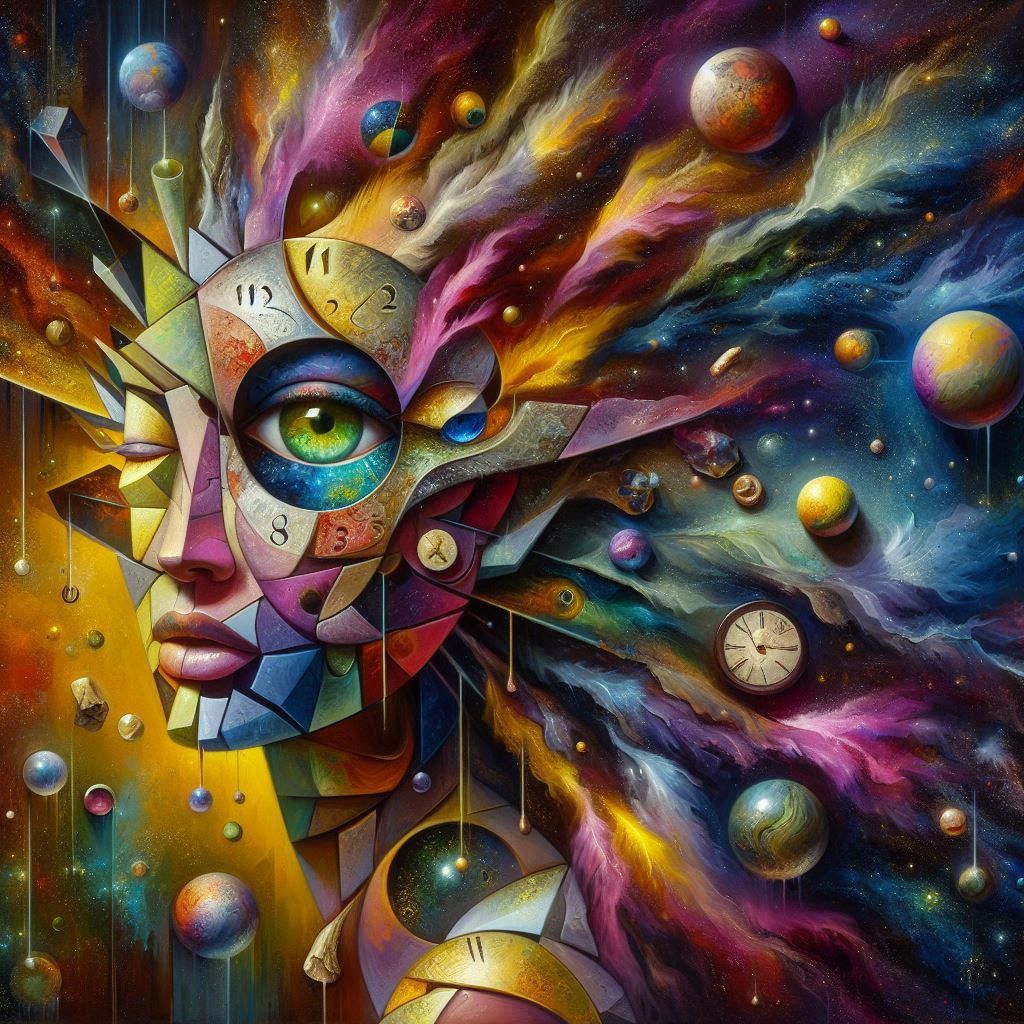 Cosmic Fracture: The Melting Muse