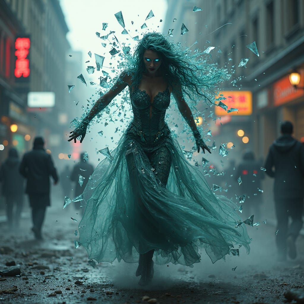 Glass Widow  by @Jenn