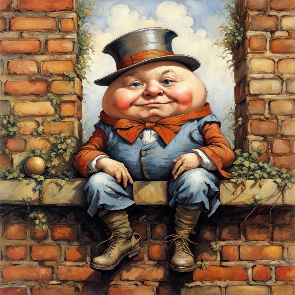 Classic Humpty Dumpty  by @JollyNewt