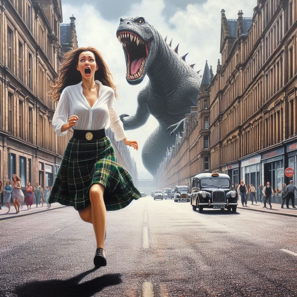 Godzilla Does Glasgow