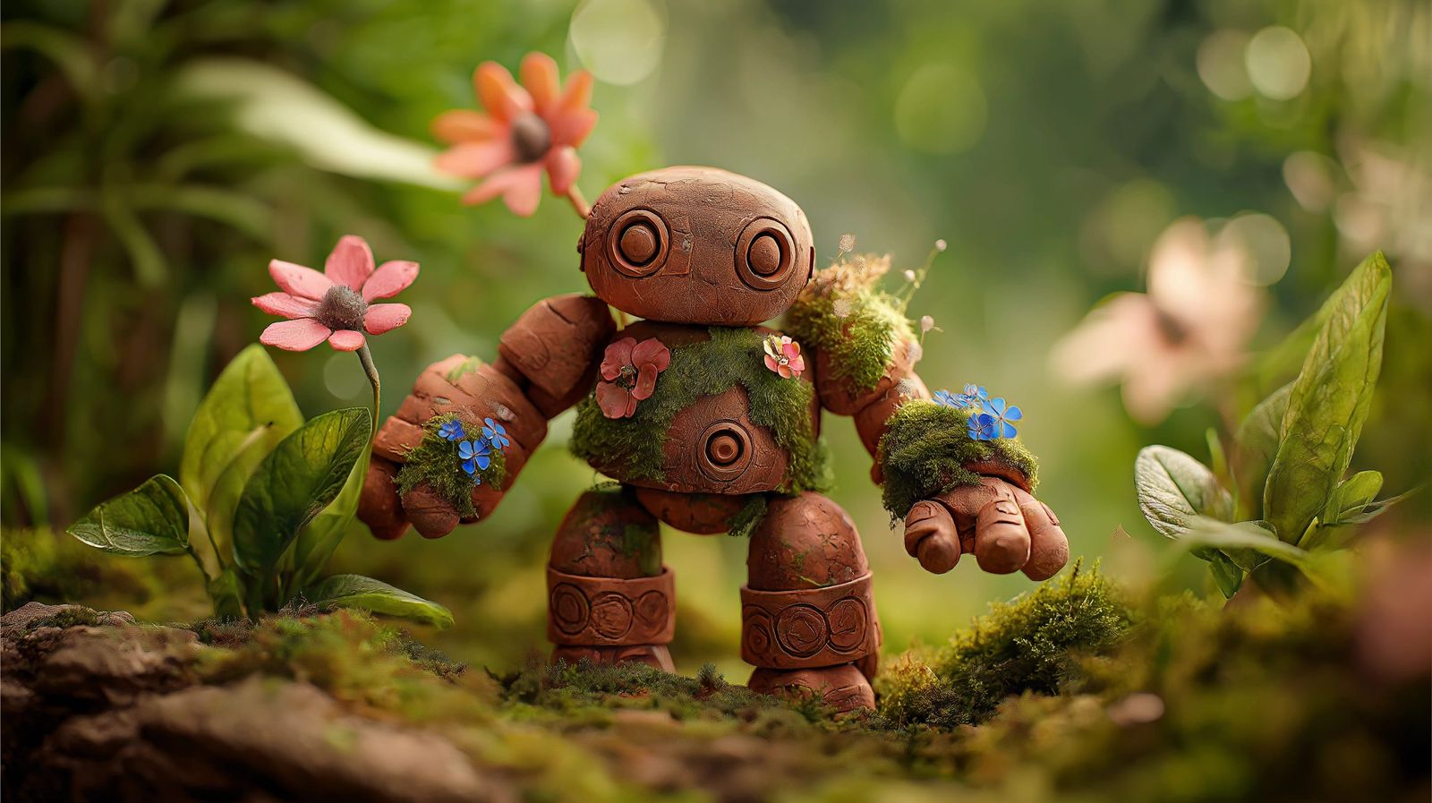 Clay Garden Guardian