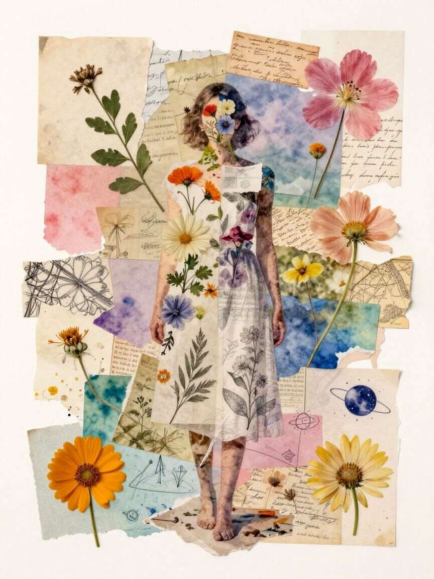 Collage of Self  by @Hallkatla